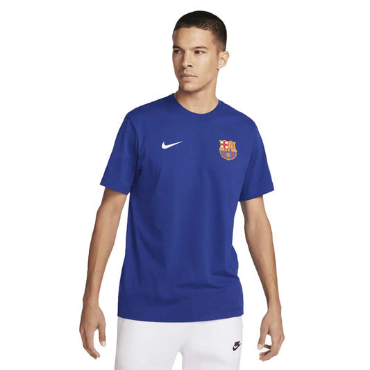FCB Nike Short Sleeve Number 9 Tee - Deep Royal Blue/White