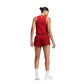 Women's Racing Cool Grid Split Shorts - Oxide Red