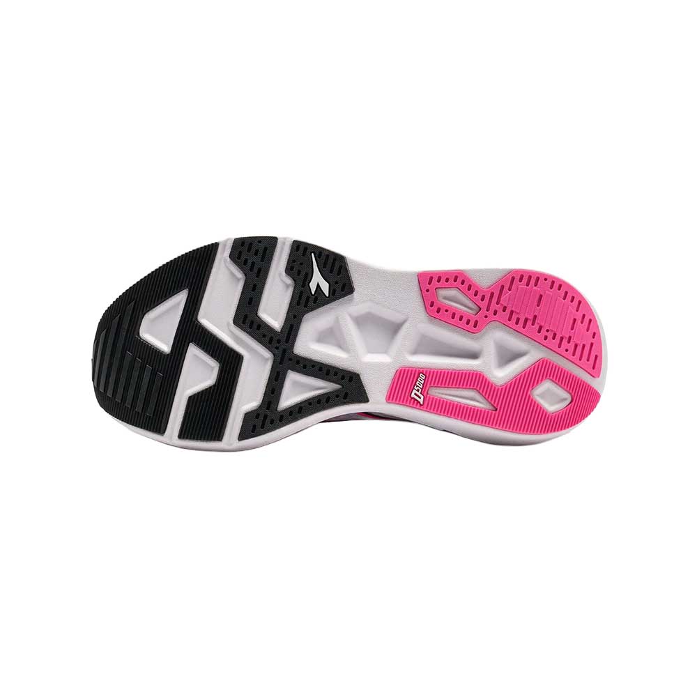 Women's Cellula 2 Running Shoe - White/Black/Pink Fluro - Regular (B)