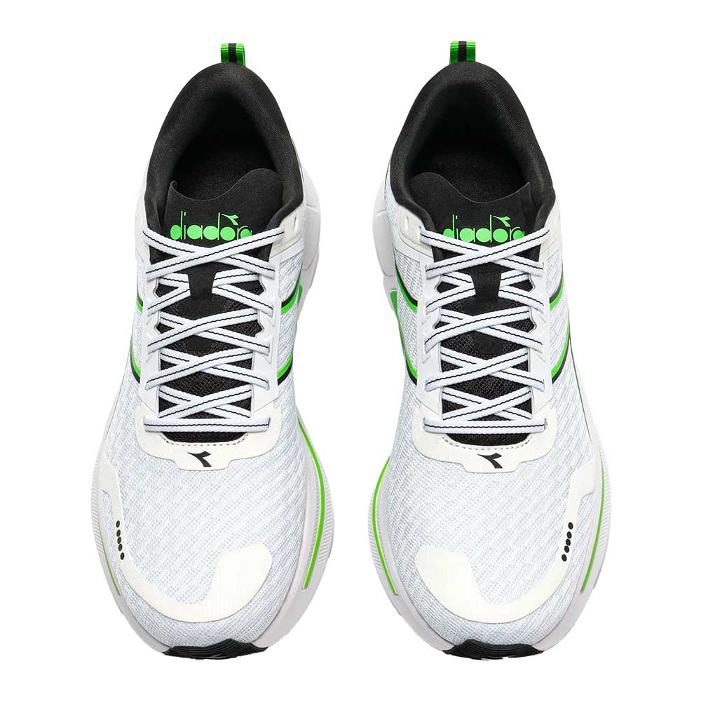 Men's Cellula 2 - White/Black/Green Fluro - Regular (D)