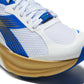 Atomo Star Running Shoe - White/Royal Blue/Gold - Regular (D)
