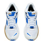 Atomo Star Running Shoe - White/Royal Blue/Gold - Regular (D)