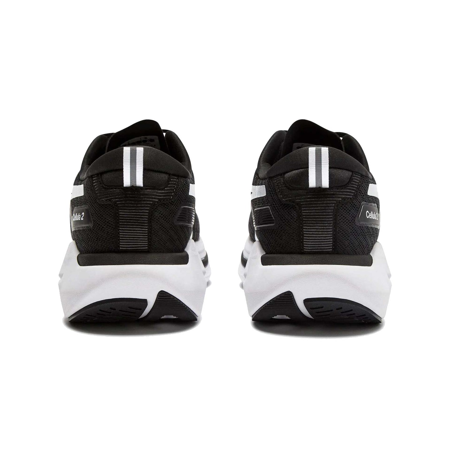 Men's Cellula 2 Running Shoe - Black/White - Regular (D)