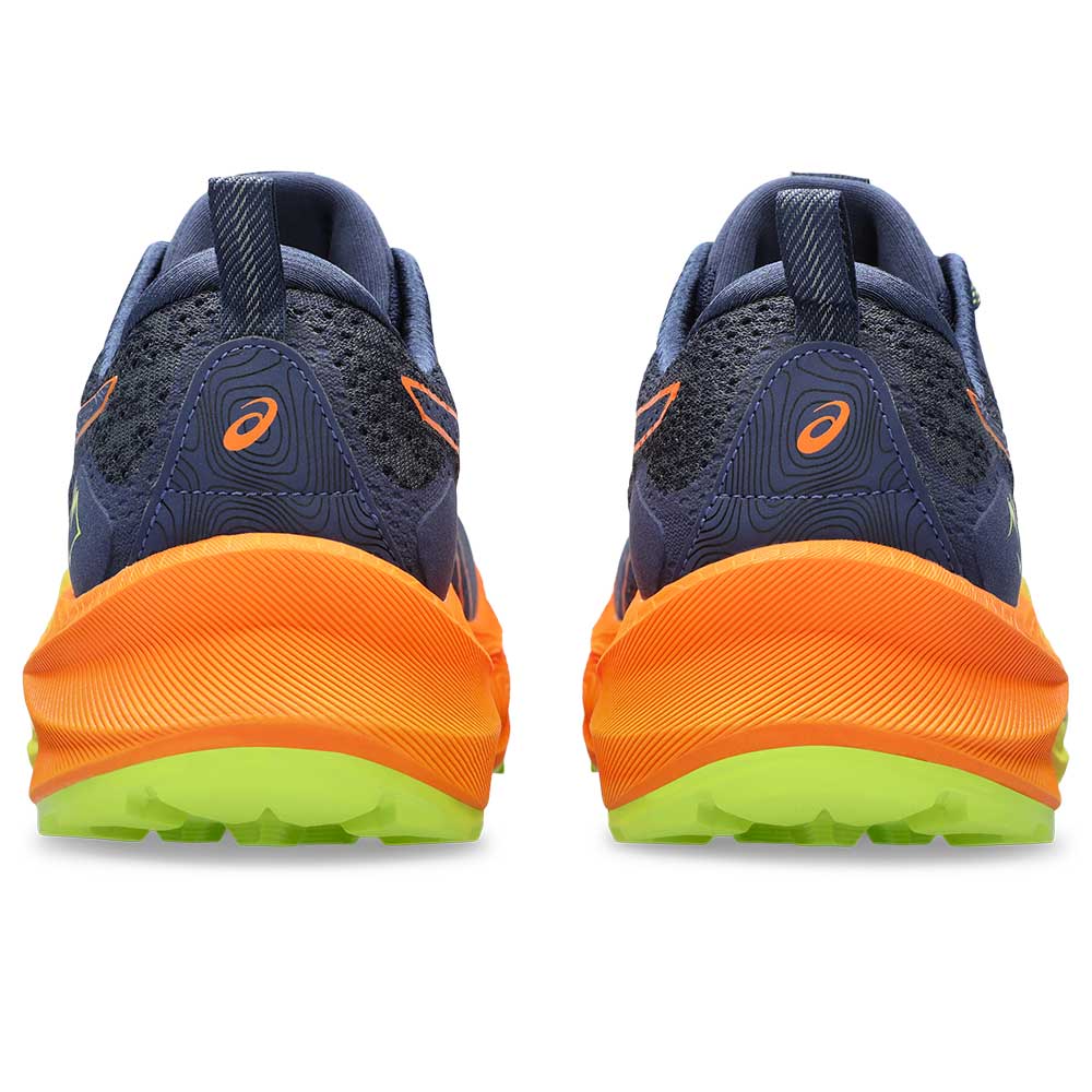 Men's Trabuco Max 2 Running Shoe - Deep Ocean/Bright Orange - Regular (D)