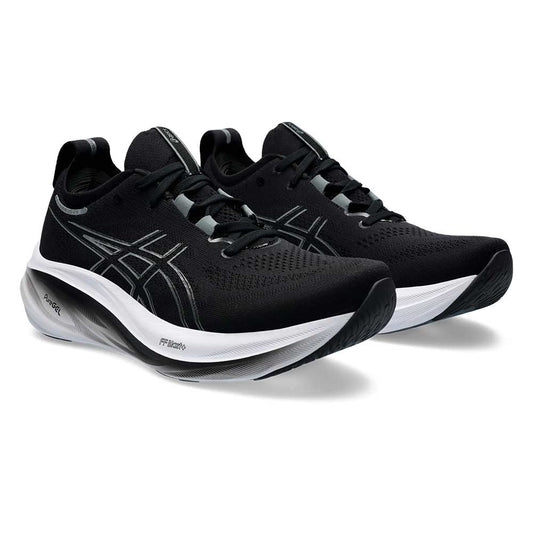 Men's Gel-Nimbus 26 Running Shoe - Black/Graphite Grey - Wide (2E)