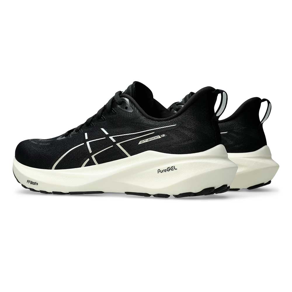 Men's GT-2000 13 Running Shoe - Black/White - Regular (D)