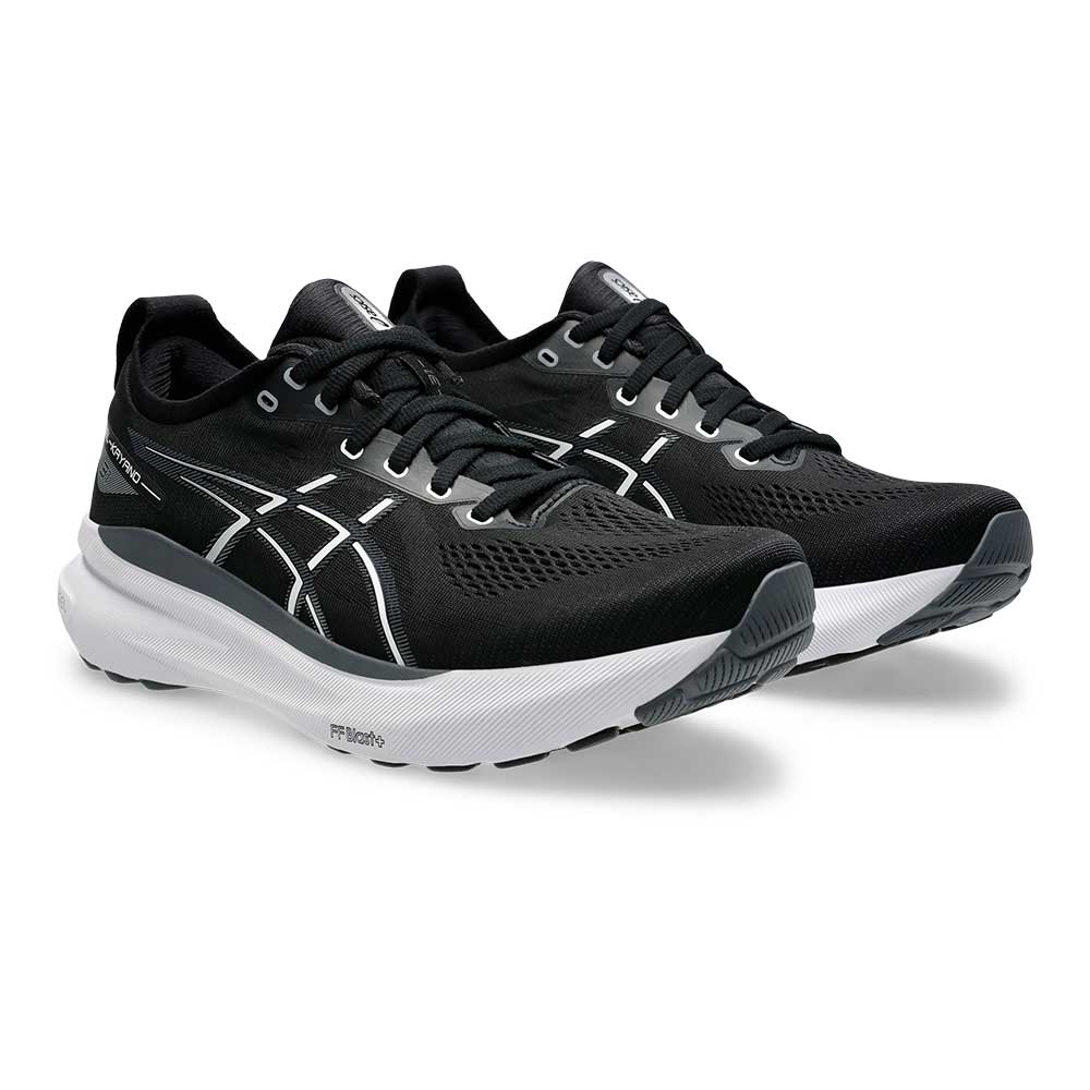 Men's Gel-Kayano 31 Running Shoe - Black/White - Regular (D)