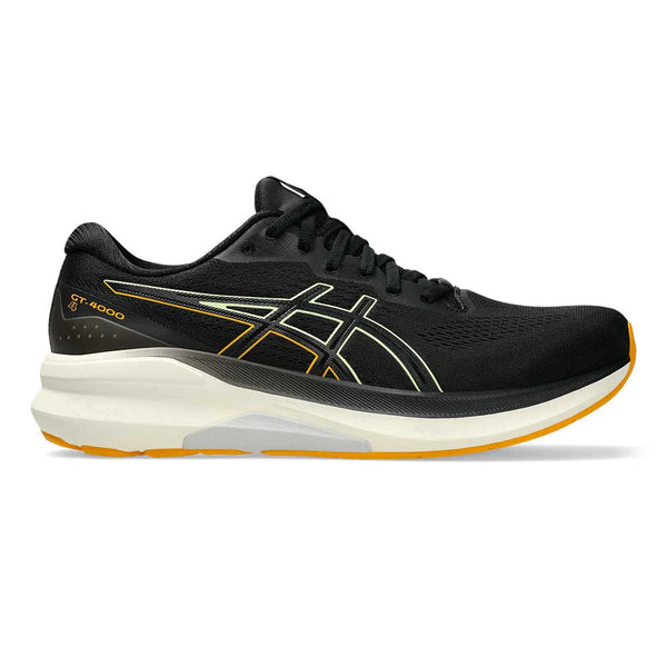 Men's GT-4000 4 Running Shoe - Black/Amber - Wide (2E
