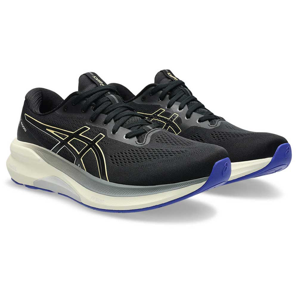 Men's GT-4000 4 Running Shoe - Black/Light Orange - Regular (D)