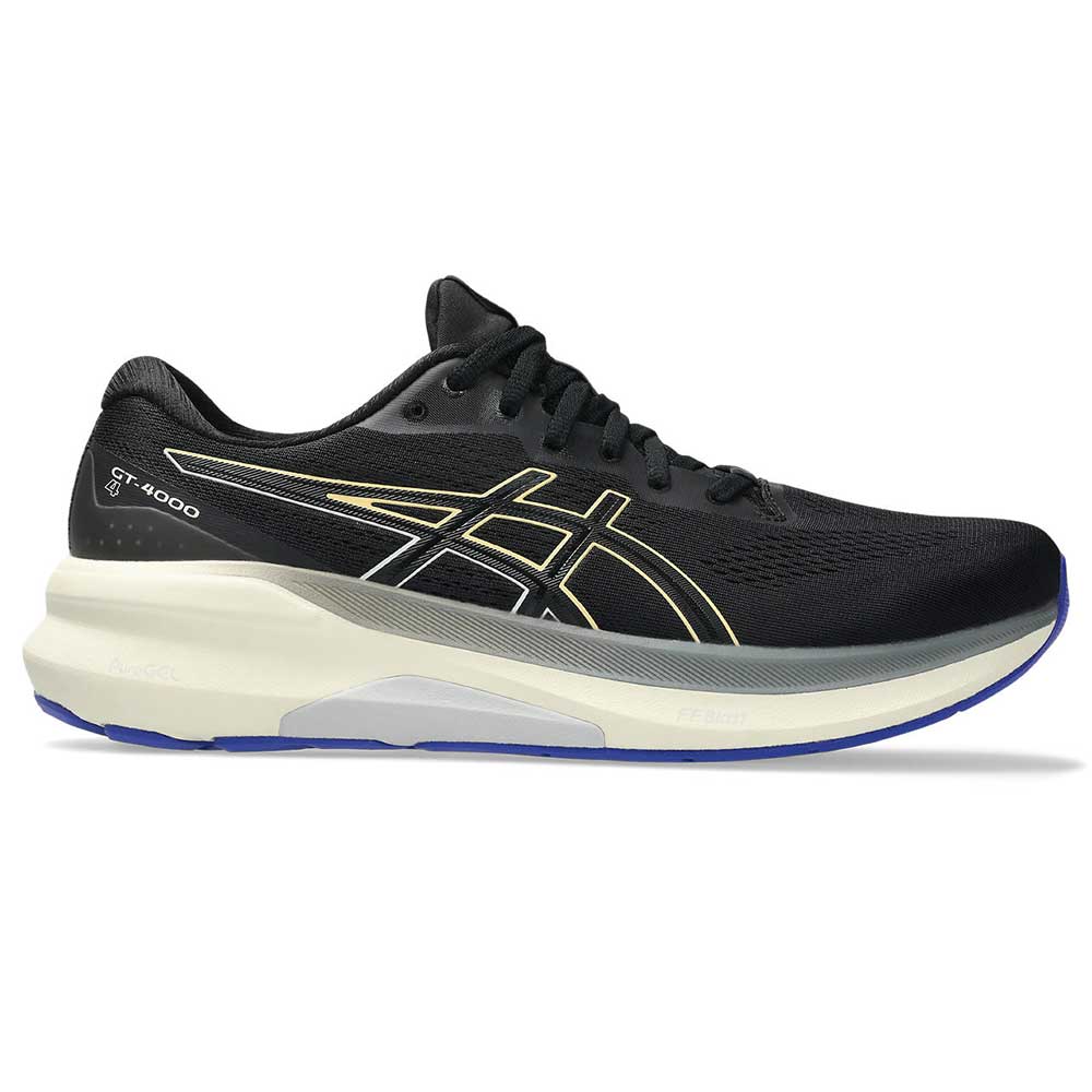 Men's GT-4000 4 Running Shoe - Black/Light Orange - Regular (D)