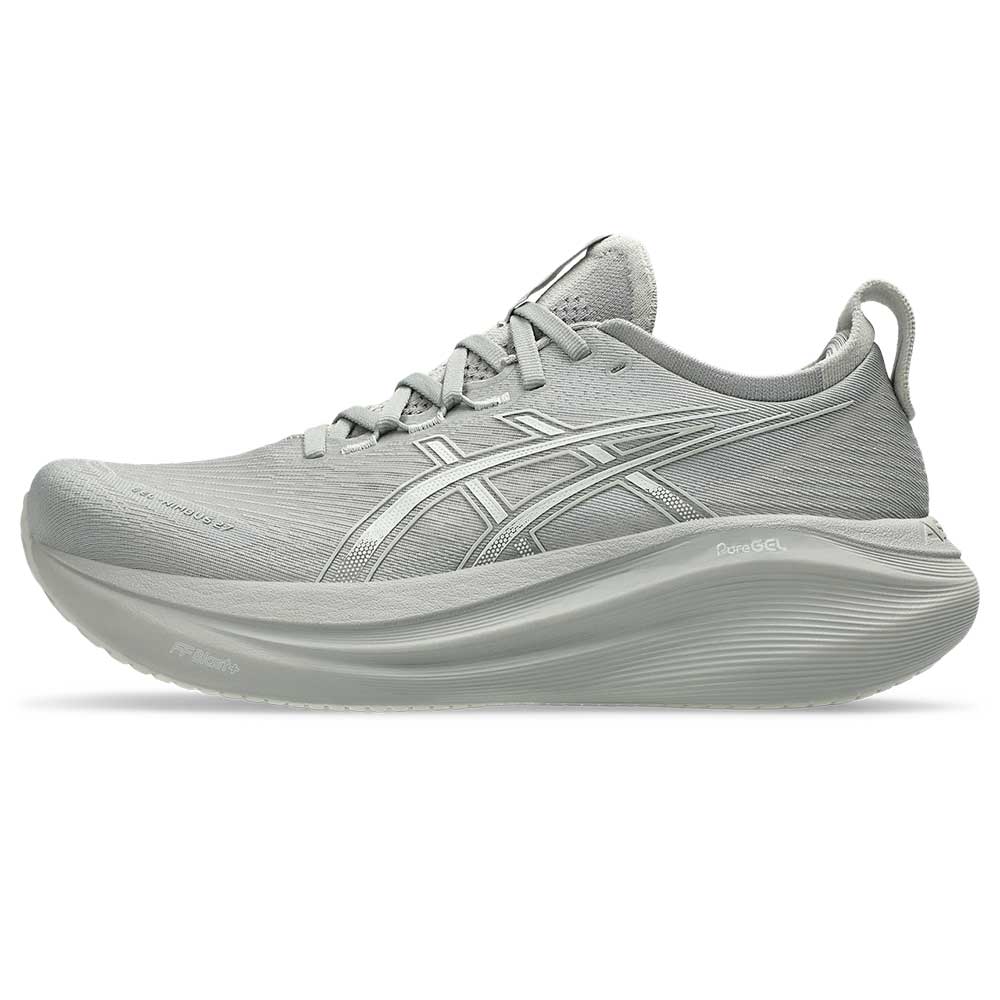 Men's Gel-Nimbus 27 Running Shoe - Seal Grey/Lake Grey - Regular (D)