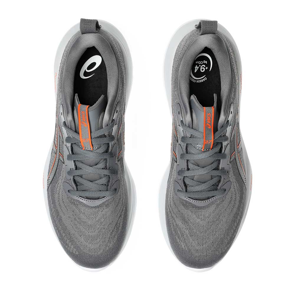 Men's Gel-Cumulus 27 Running Shoe - Carbon/Nova Orange - Regular (D)