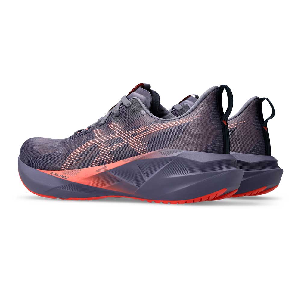 Men's Novablast 5 Running Shoe - Greyish Purple/Coral Reef - Regular (D)