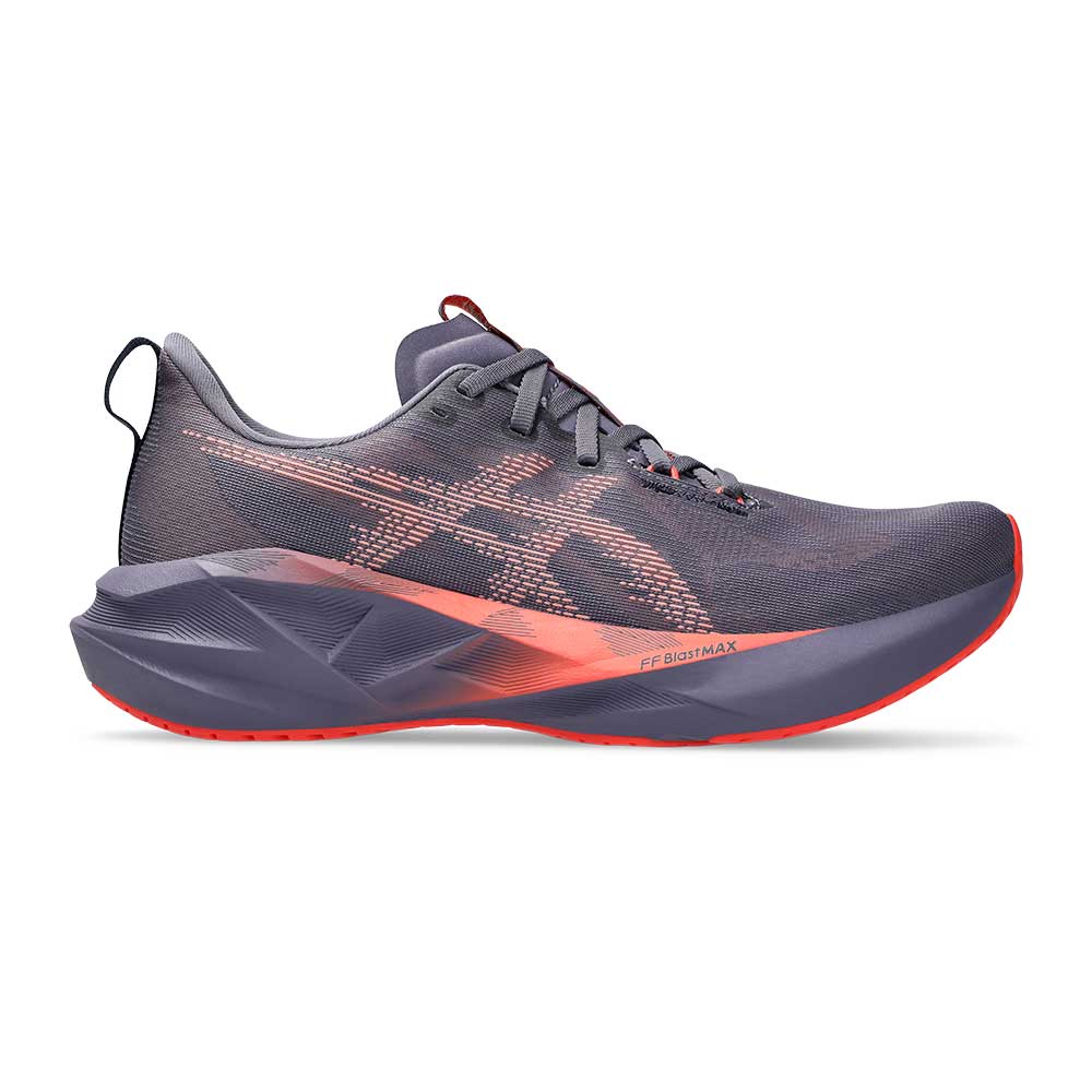 Men's Novablast 5 Running Shoe - Greyish Purple/Coral Reef - Regular (D)