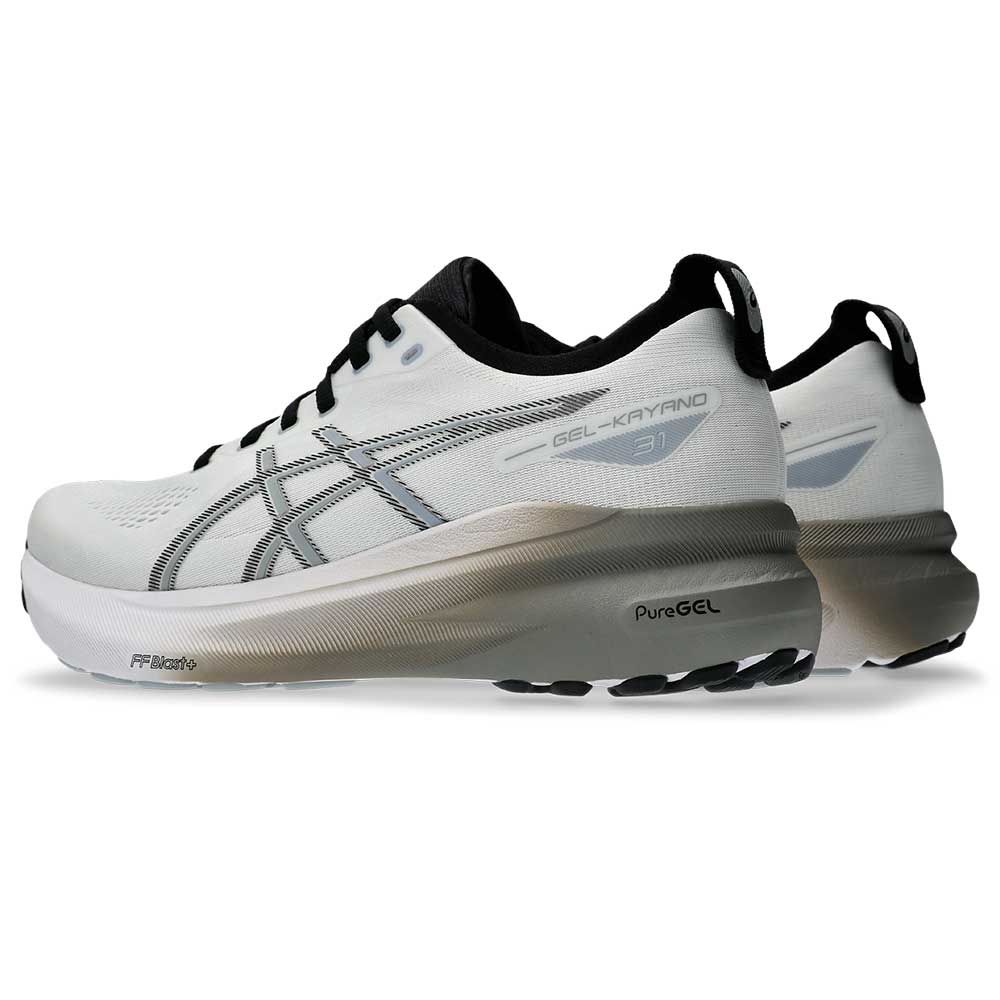 Men's Gel-Kayano 31 Running Shoe - White/ Piedmont Grey - Regular (D)