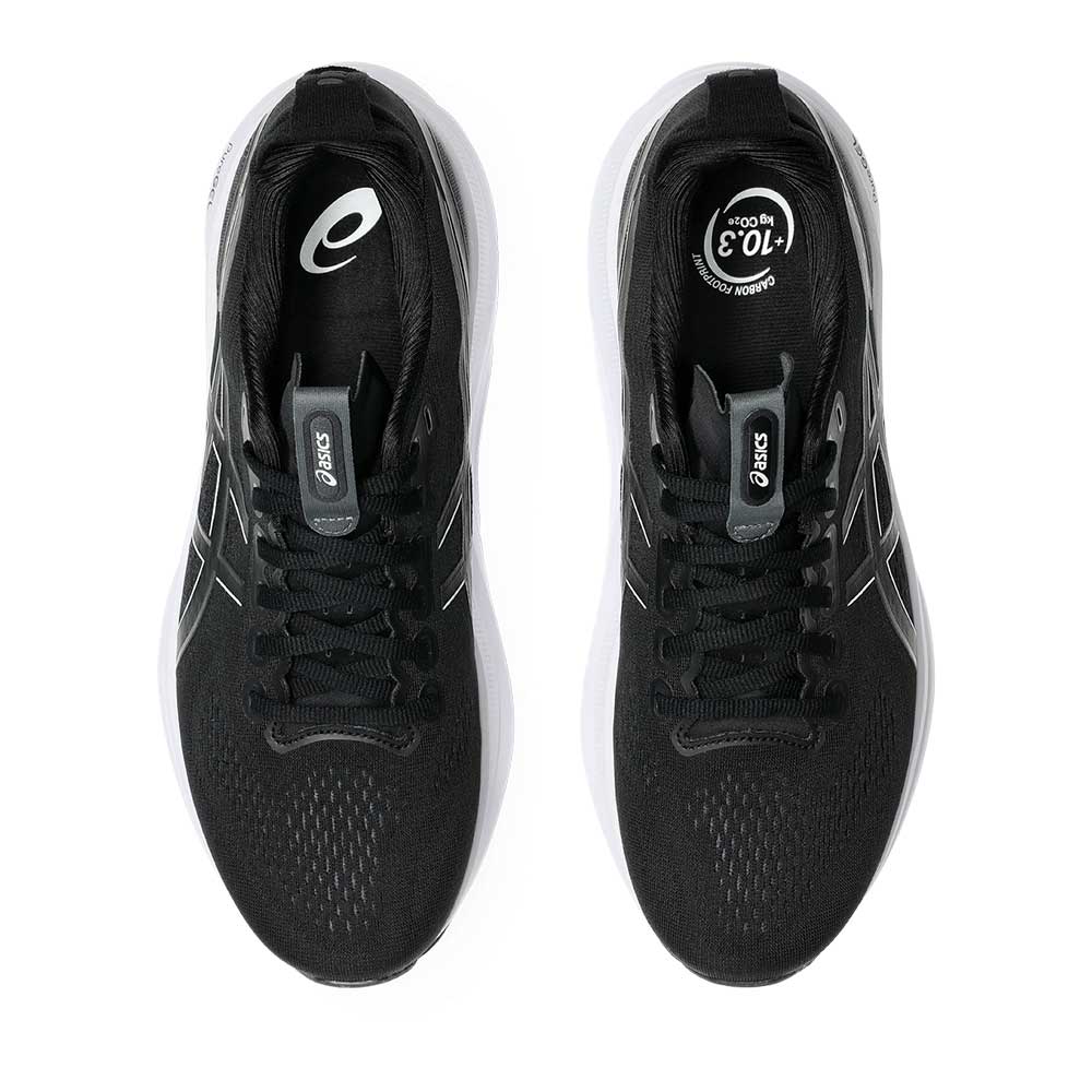Men's Gel-Kayano 32 Running Shoe - Black/White - Wide (2E)