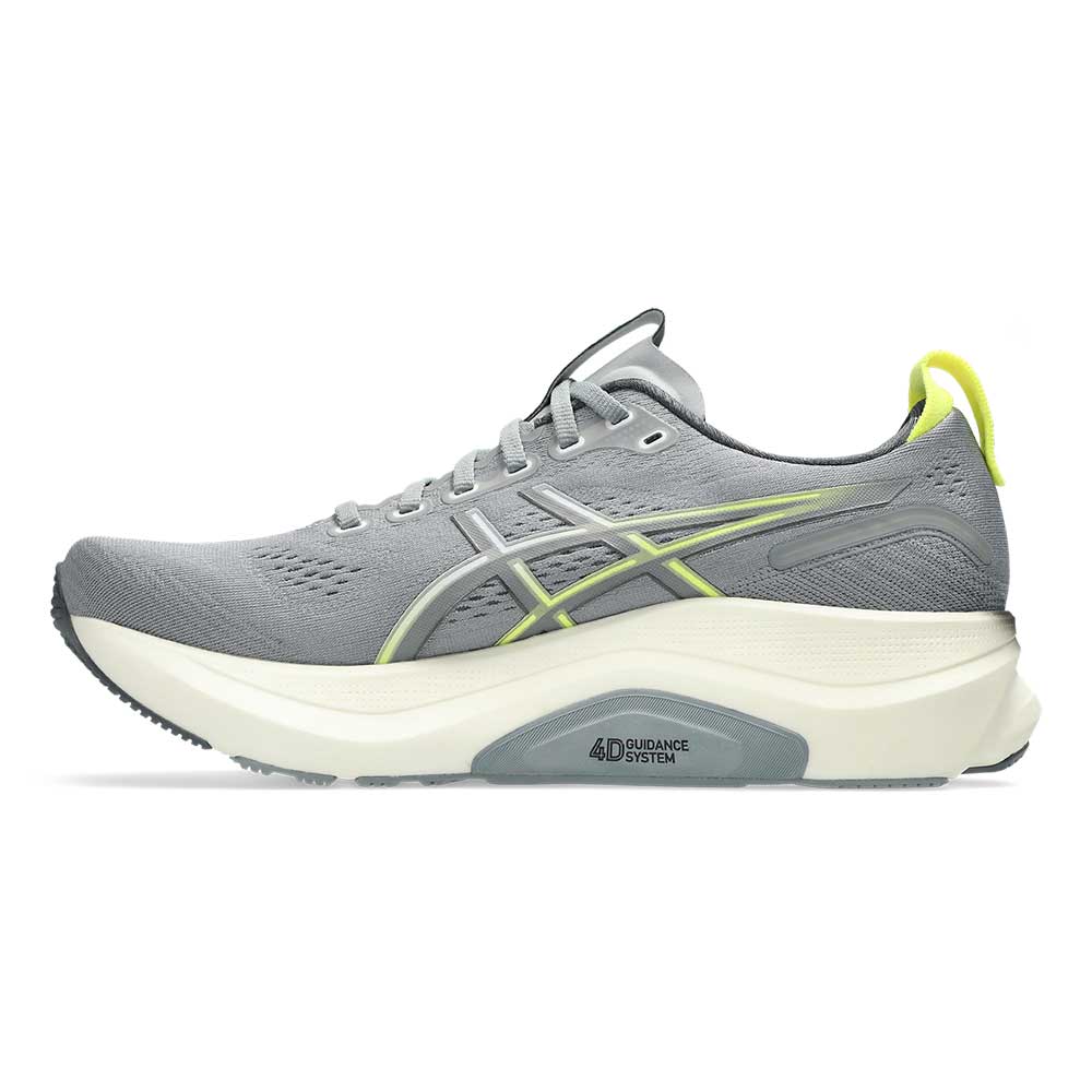 Men's Gel-Kayano 32 Running Shoe - Gravel/Citron - Regular (D)