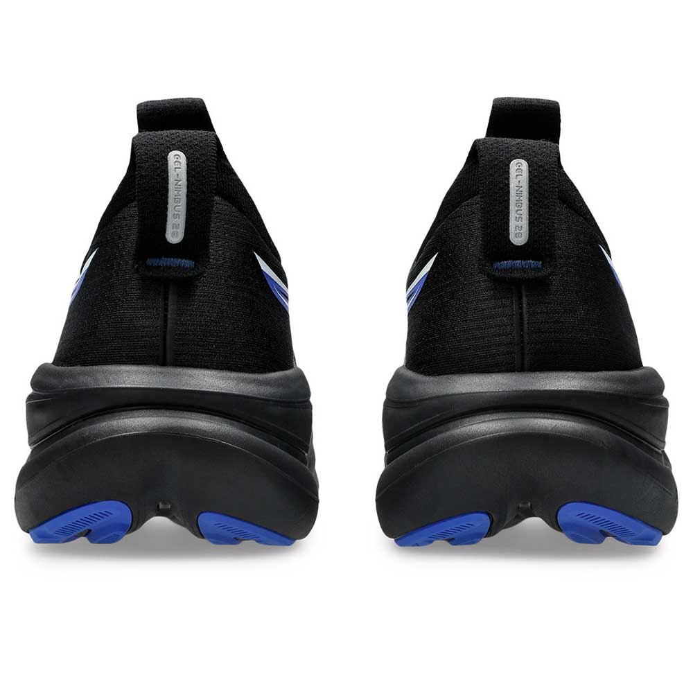 Men's Gel-Nimbus 28 Running Shoe - Black/Neon Blue - Regular (D)