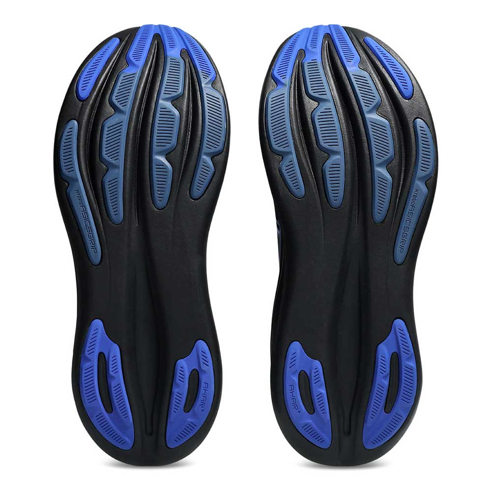Men's Gel-Nimbus 28 Running Shoe - Black/Neon Blue - Regular (D)