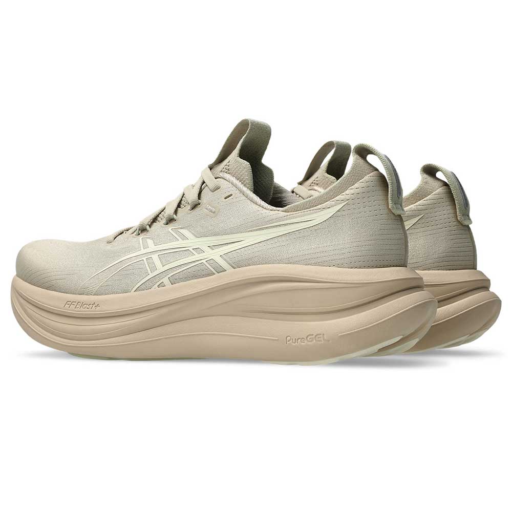 Men's Gel-Nimbus 28 Running Shoe - Feather Grey/Cream - Regular (D)