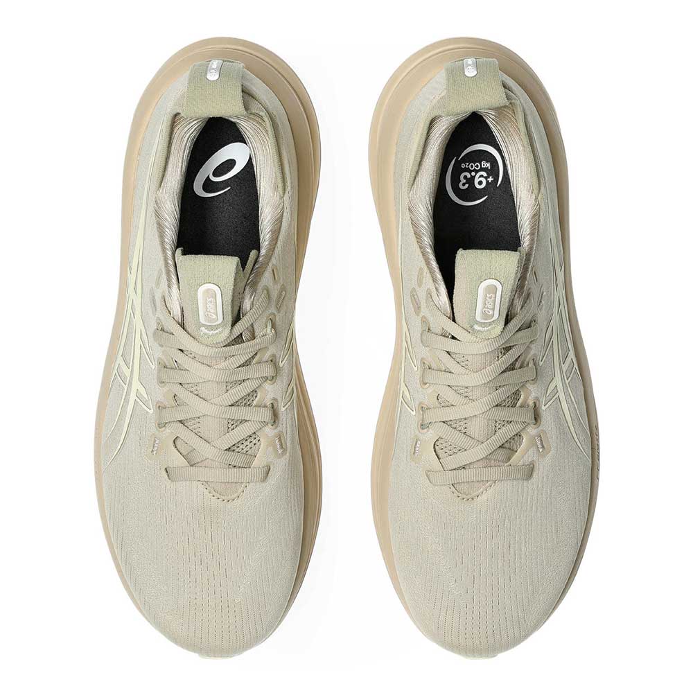 Men's Gel-Nimbus 28 Running Shoe - Feather Grey/Cream - Regular (D)