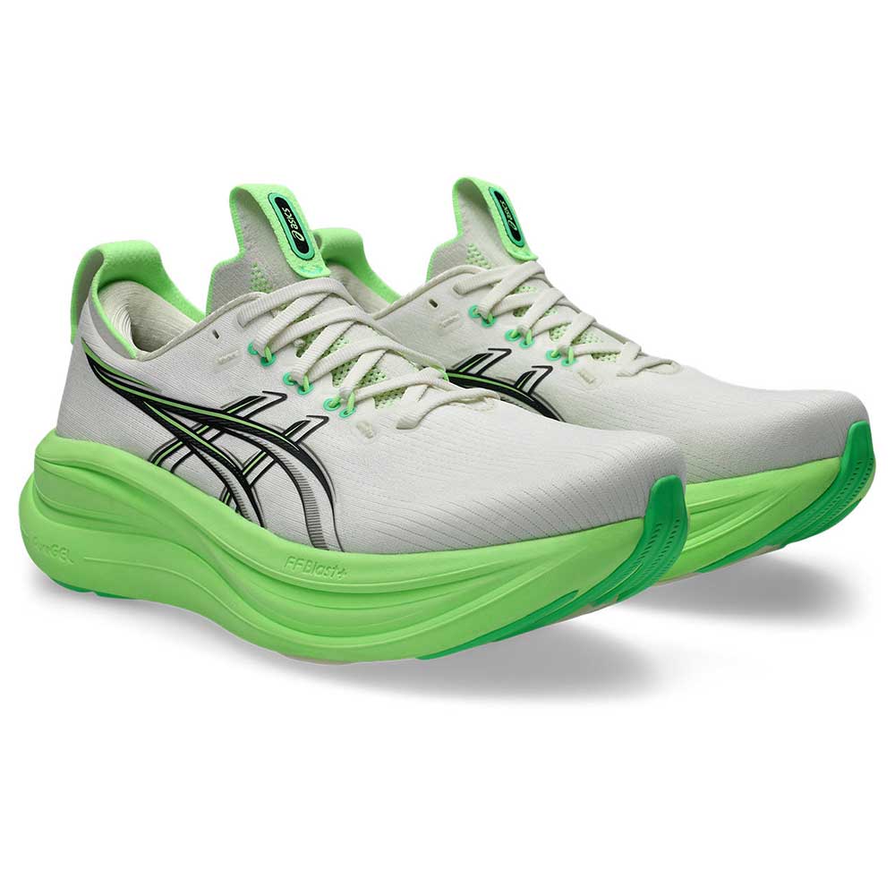 Men's Gel-Nimbus 28 Running Shoe - Cream/Black - Regular (D)