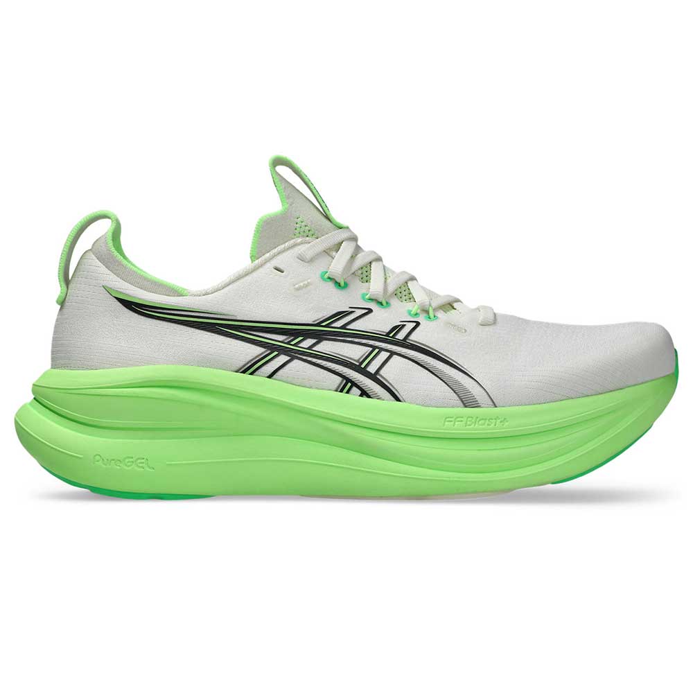 Men's Gel-Nimbus 28 Running Shoe - Cream/Black - Regular (D)