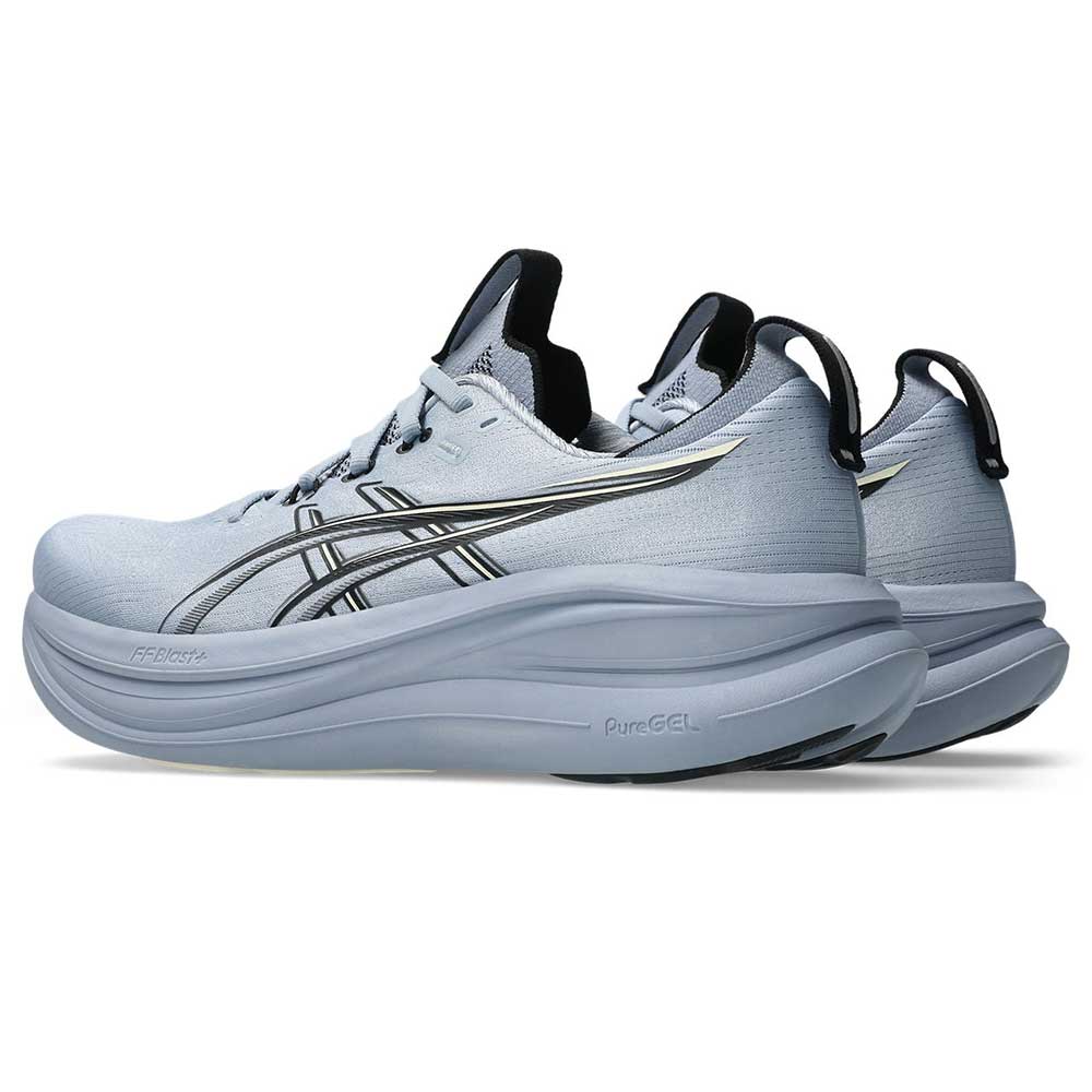 Men's Gel-Nimbus 28 Running Shoe - Grey Blue/Black - Regular (D)