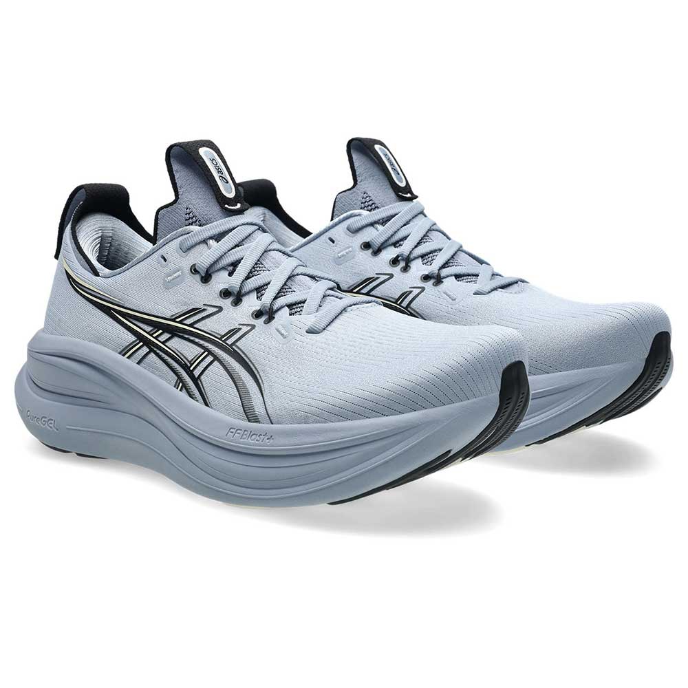 Men's Gel-Nimbus 28 Running Shoe - Grey Blue/Black - Regular (D)