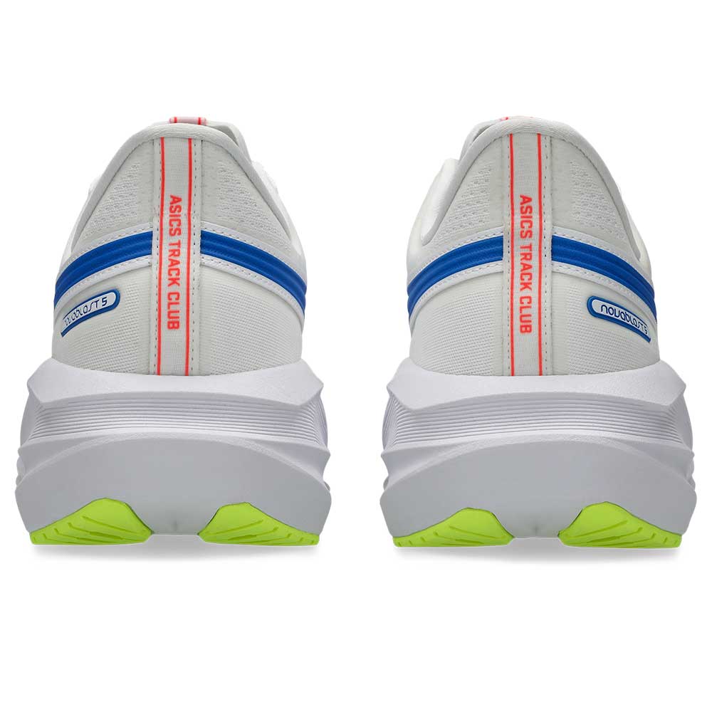 Men's Novablast 5 ATC Running Shoe - White/Tuna Blue - Regular (D)