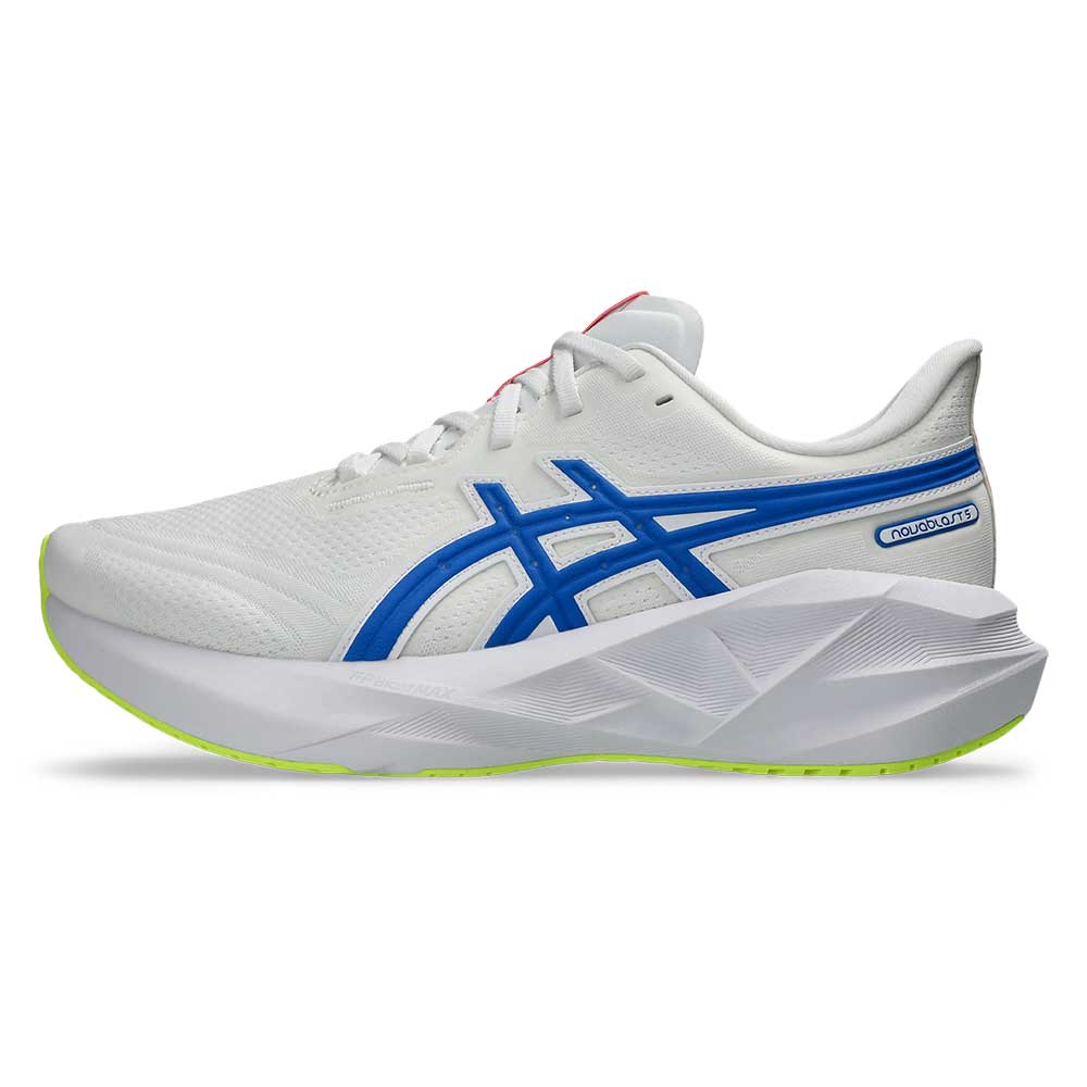 Men's Novablast 5 ATC Running Shoe - White/Tuna Blue - Regular (D)