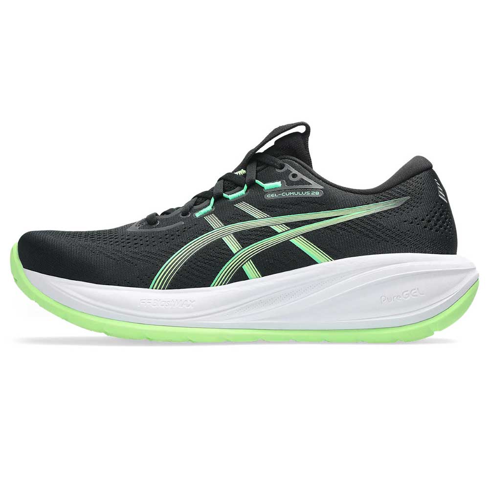 Men's Gel-Cumulus 28 - Black/Illuminate Green - Regular (D)
