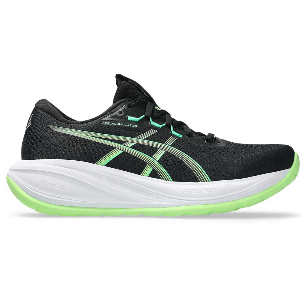 Men's Gel-Cumulus 28 - Black/Illuminate Green - Regular (D)