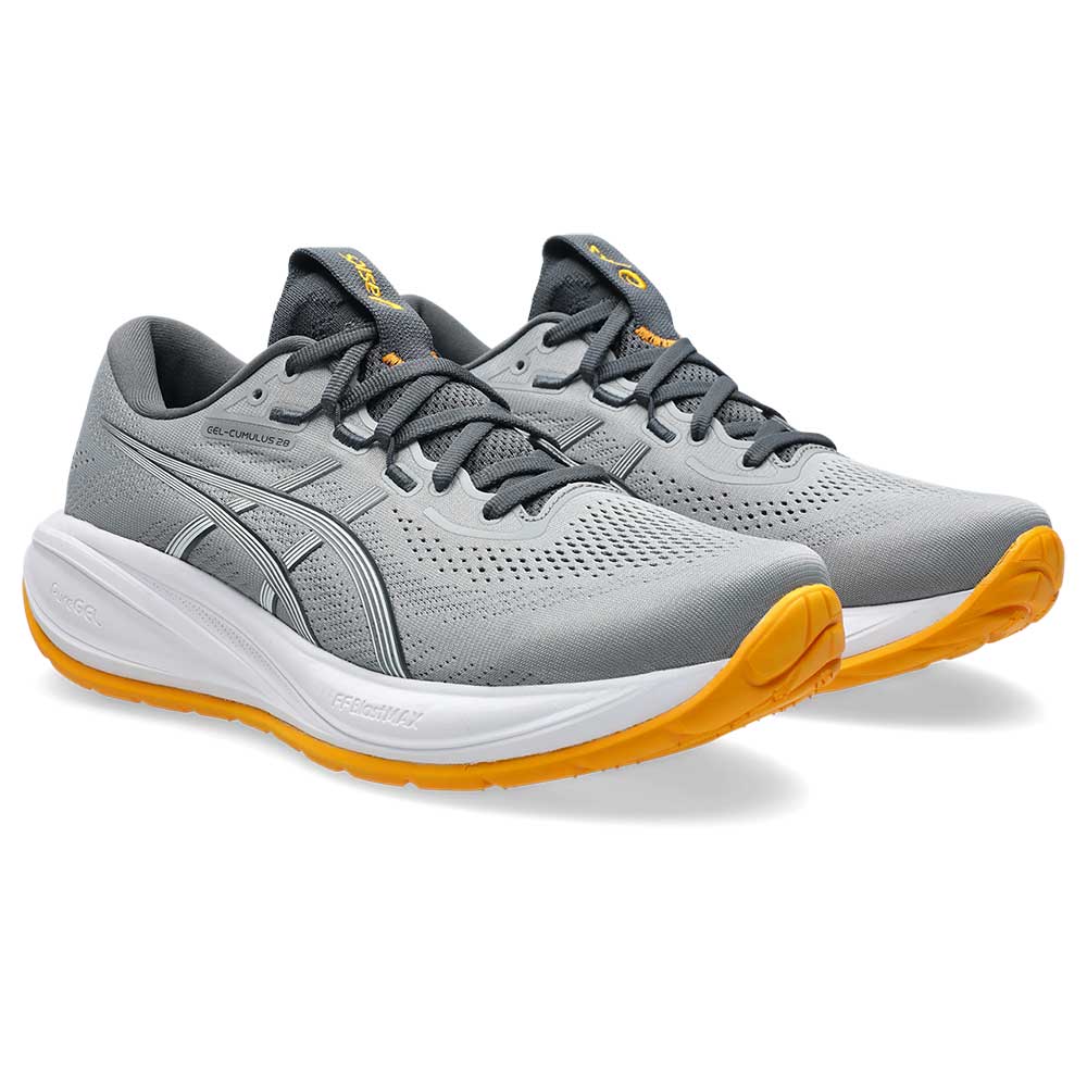Men's Gel-Cumulus 28 Running Shoe - Gravel/Arctic Blue - Regular (D)