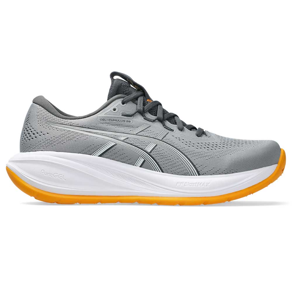 Men's Gel-Cumulus 28 Running Shoe - Gravel/Arctic Blue - Regular (D)