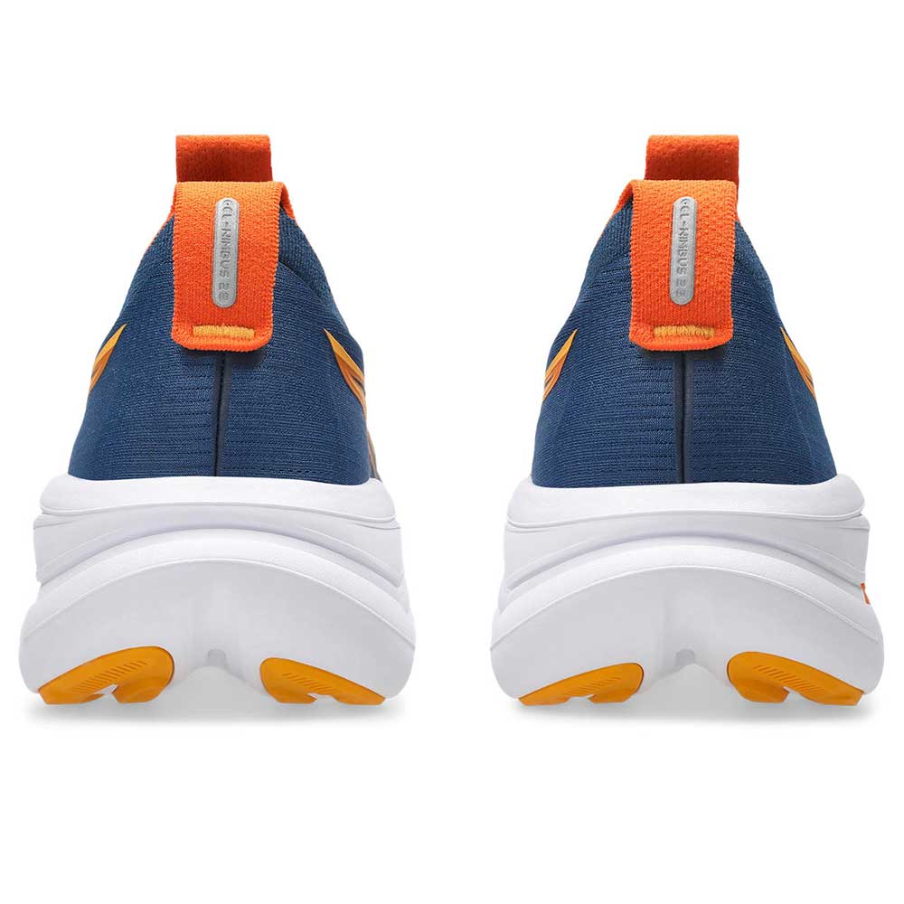 Men's Gel-Nimbus 28 Running Shoe - Twilight Blue/Anzu - Wide (2E)