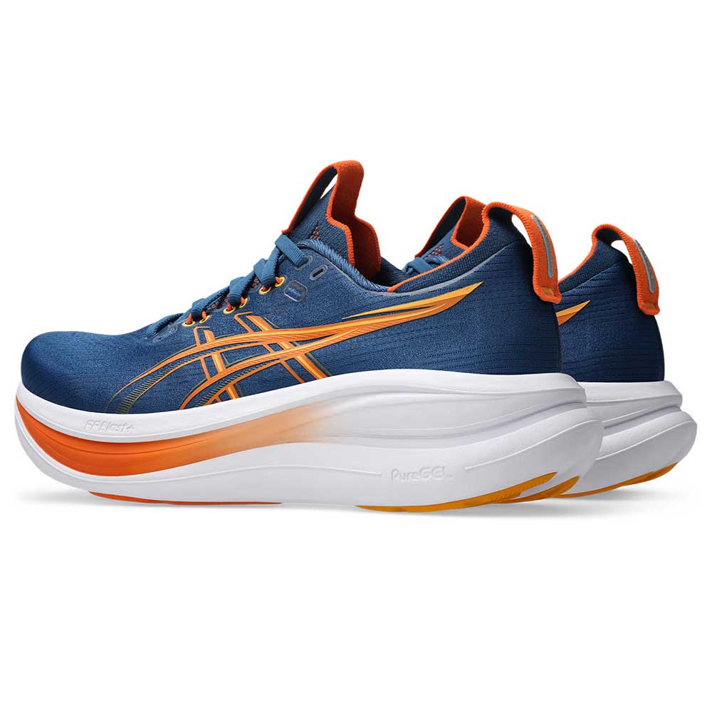Men's Gel-Nimbus 28 Running Shoe - Twilight Blue/Anzu - Wide (2E)