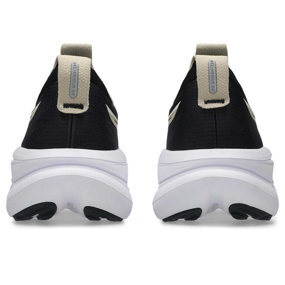 Men's Gel-Nimbus 28 Running Shoe - Black/Feather Grey - (Extra Wide 4E)