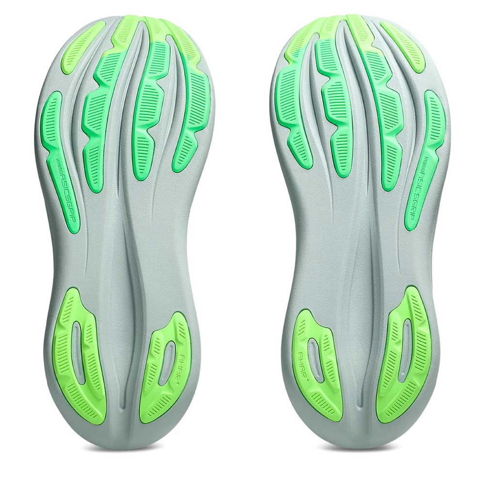 Men's Gel-Nimbus 28 Running Shoe - Cold Moss/Illuminate Green - Extra Wide (4E)
