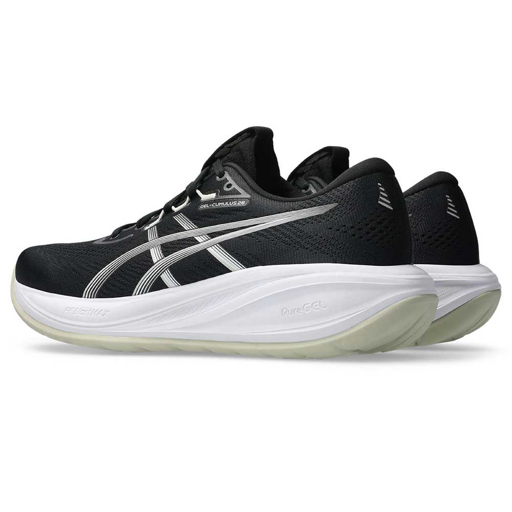 Men's Gel-Cumulus 28  - Black/White - Extra Wide (4E)