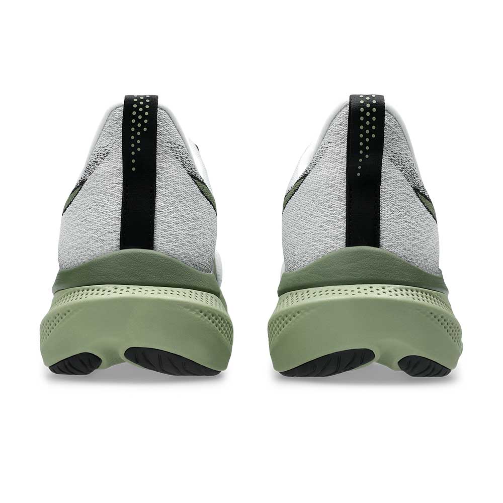 Men's GlideRide Max 2 Running Shoe - White/Moss - Regular (D)