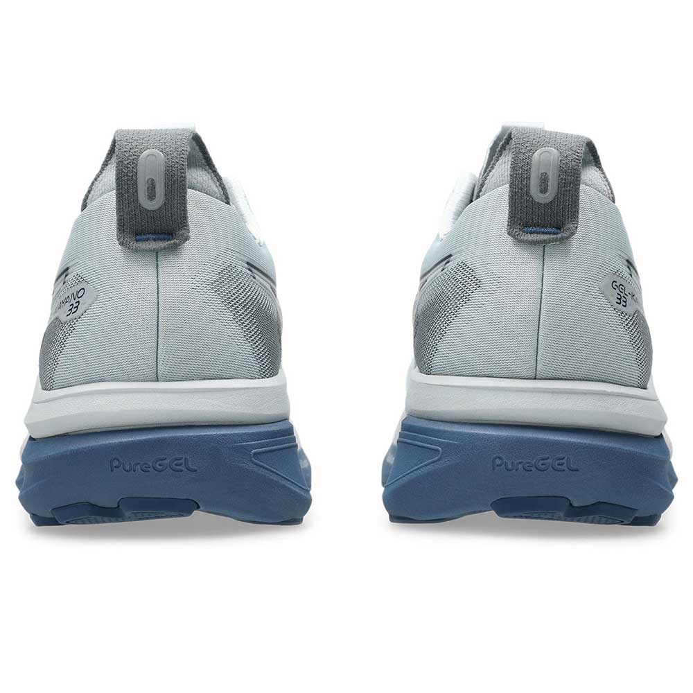 Men's Gel-Kayano 33 Running Shoe - Piedmont Grey/Midnight - Regular (D)
