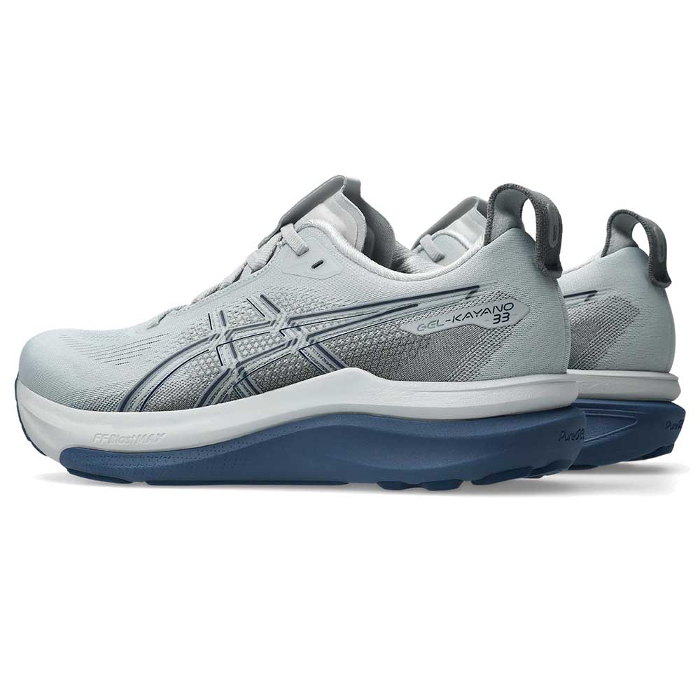 Men's Gel-Kayano 33 Running Shoe - Piedmont Grey/Midnight - Regular (D)