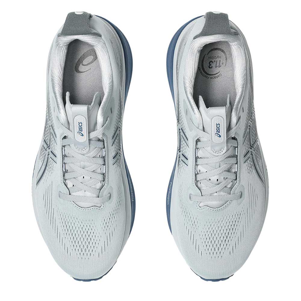 Men's Gel-Kayano 33 Running Shoe - Piedmont Grey/Midnight - Wide (2E)