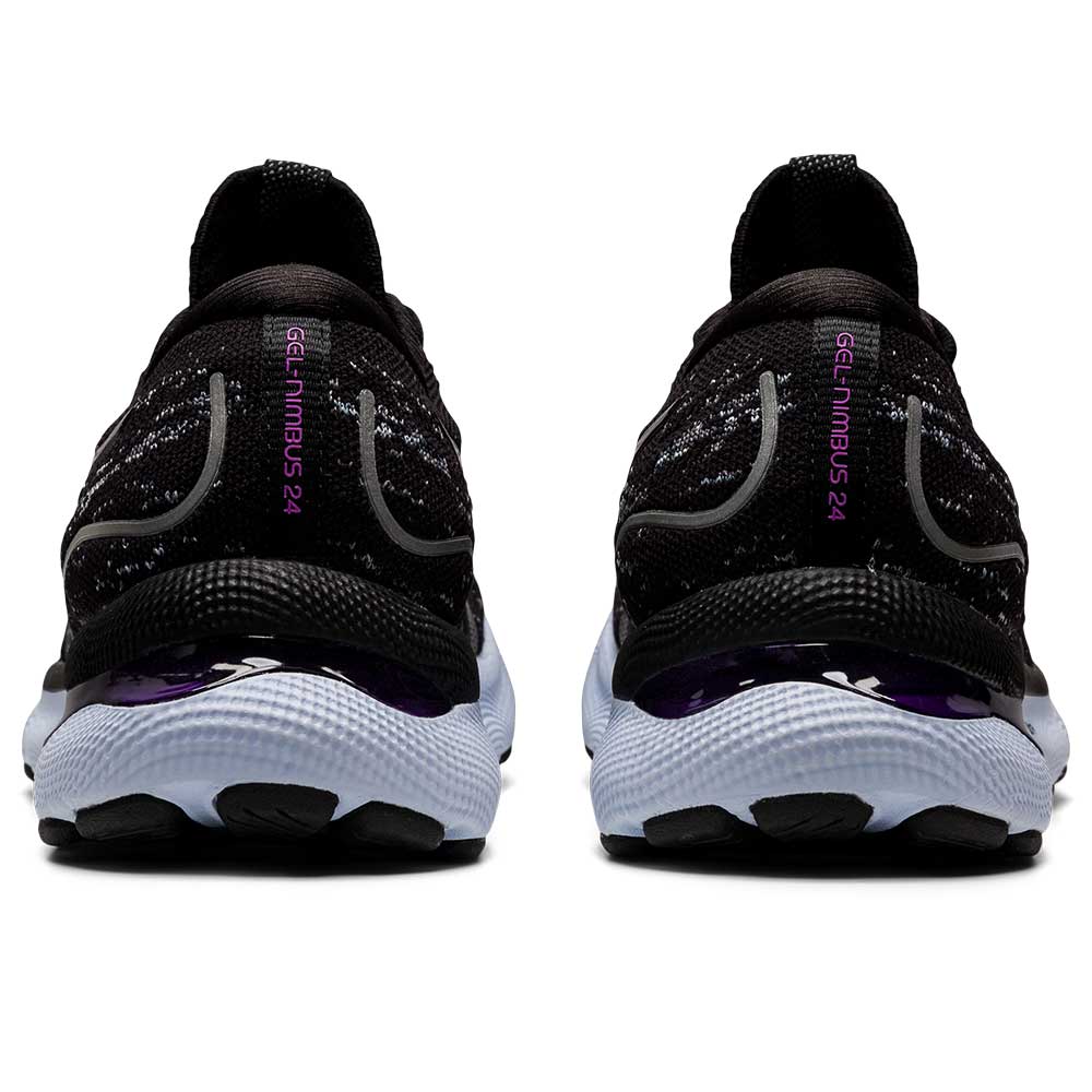 Women's Gel-Nimbus 24 Mk Running Shoe - Black/Black - Regular (B)