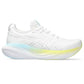 Women's Gel-Nimbus 25 Running Shoe - White/Pure Silver- Regular (B)