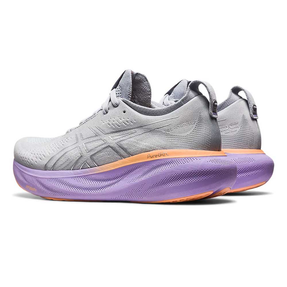 ASICS GEL NIMBUS 25 SCARPA RUNNING DONNA - PAPAYA/DUSTY PURPLE