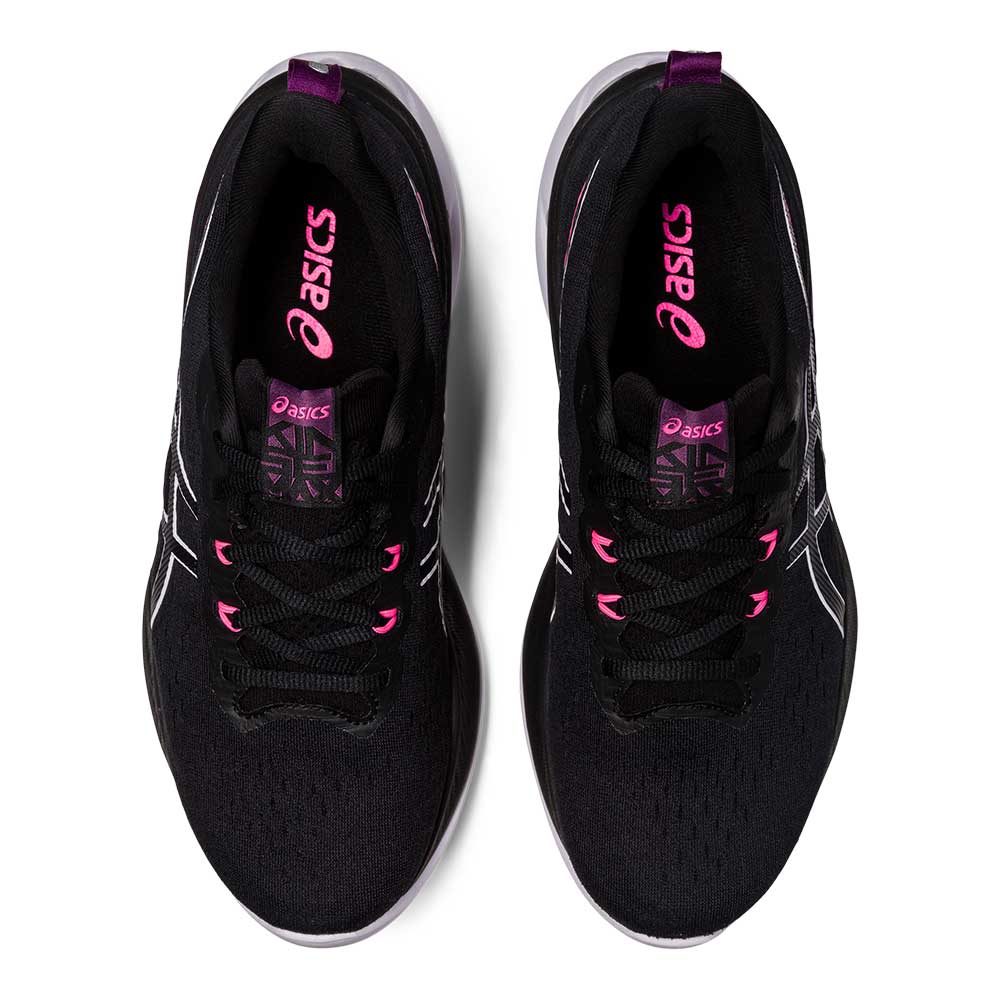 Women's Gel-Kinsei Max Running Shoe - Black/Lilac Hunt - Regular (B)