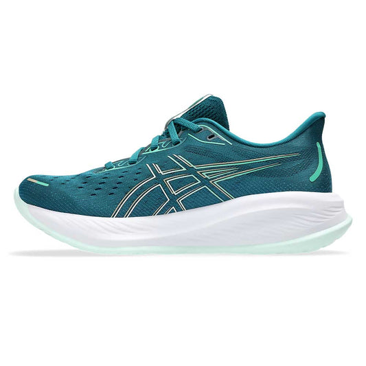 Women's Gel-Cumulus 26 Running Shoe - Rich Teal/Pale Mint - Wide (D)