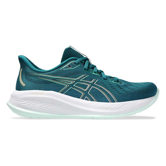 Women's Gel-Cumulus 26 Running Shoe - Rich Teal/Pale Mint - Wide (D)